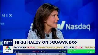 FULL Nikki Haley joins Squawk Box to Discuss the 2024 Election