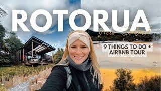 ROTORUA - 9 things TO DO + AIRBNB TOUR  NEW ZEALAND North Island Roadtrip