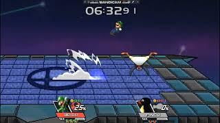 Super Smash Bros Crusade Remix 0.9.4a Luigi 8.4 vs Pingu Old