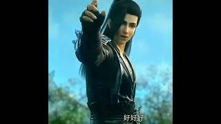 btth xiao yan vs lin xiuya friendly fight  battle through the heavens attitude status #btth #shorts