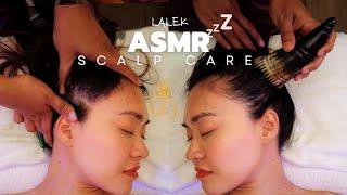 ASMR Head Massage & Salon for Deep Sleep Anti-stress InsomniaHead Spa Hair Wash Real Person ASMR