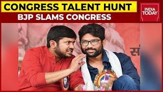 Politics Erupts Over Kanhaiya Kumar Jignesh Mevanis Induction Into Congress  India Today