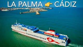 La Palma to Cadiz Ferry 4K
