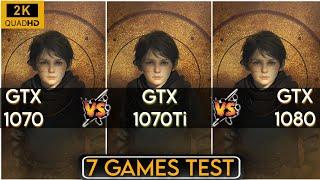 GTX 1070 vs GTX 1070 Ti vs GTX 1080  Test In 7 Games  2k - 1440p 