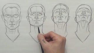 Loomis Method Monday Ep 2   Drawing Faces Looking Up