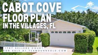 Tour this Cabot Cove Villa in The Villages FL. Do you want to be close to Lake Sumter Landing?