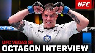 Jhonata Diniz  Octagon Interview  UFC Vegas 91