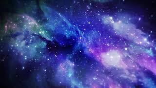 Galaxy Universe Space Purple Blue Particles Moving Stars Relaxing Mind  Free HD Free Download