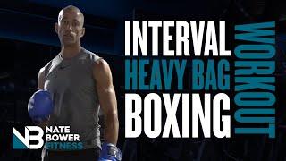 6 to 50 Minute Interval Heavy Bag Boxing Workout  Choose your workout Length  NateBowerFitness