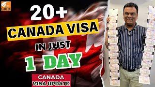 20+ Canada Visas Approved in Just 1 Day  Canada Visa Updates 2024  #Visa