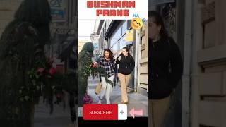 Crazy Bushman vs. Women  #shorts #short #like #comment #subscribe #prank