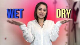 How home dresses will look Wet and Dry Try on