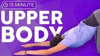 15 minute Yoga for Sore Muscles Stiffness & Upper Body Tension