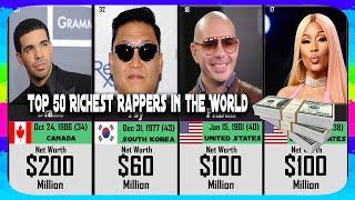 Top 50 Richest Rappers in the World 2021