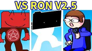 Friday Night Funkin VS Ron Resurrection V2.5 FULL WEEK + Cutscenes FNF ModHARD