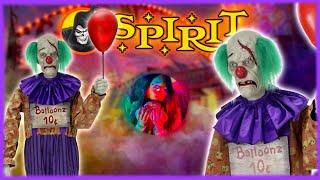  UNBOXING & SET UP Spirit Halloween 2023 Heckles the Clown Life Size Animatronic Prop 