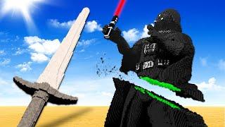 I CUT DARTH VADER IN HALF WITH A GIANT SWORD Teardown