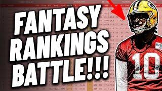 2024 Fantasy Football Rankings BATTLE  Mike Clay and John Hansen Go Head-To-Head