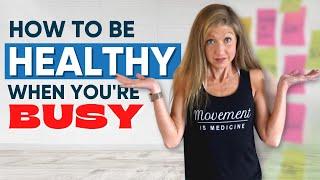 Fitting fitness into a busy schedule REALISTIC tips that WORK.
