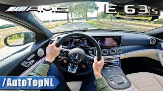 2022 Mercedes-AMG E63 S *DRIFT MODE* POV Test Drive by AutoTopNL