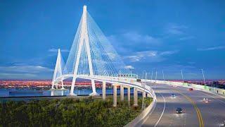 The New $4.4BN Mega Bridge Connecting US & Canada