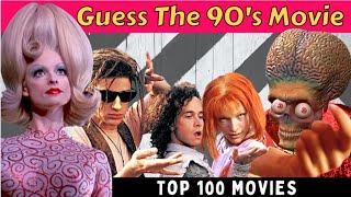 Can You Guess the 90s Movie in 3 Seconds?  100 Movies