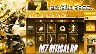 M7 official 1 to 50rp Rewards  Pubg Mobile