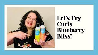 Curls Blueberry Bliss and Creme Brulee First Impressions + Days 2 and 3 Results