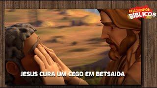 Superbook Português  Quadrinhos Bíblicos  JESUS CURA UM CEGO EM BETSAIDA
