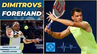 The SECRET To Dimitrovs FOREHAND POWER + How To DO IT