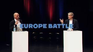 Europe Battle  Sven Giegold vs. Yanis Varoufakis  EuropaCamp 2019