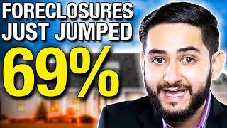 SUPPLY SHOCK Home Foreclosures SURGED 69%  Housing Market Supply Crisis