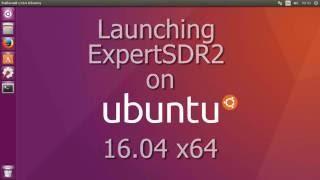 Launching ExpertSDR2 on Ubuntu 16.04 x64