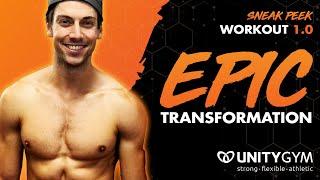 Actor Lincoln Younes Epic Body Transformation  Workout 1.0 Sneak Peak