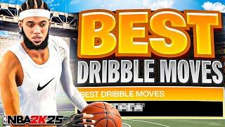 BEST DRIBBLE MOVES on NBA 2k25 FOR 64 and UNDER - FASTEST DRIBBLE MOVES & COMBOS