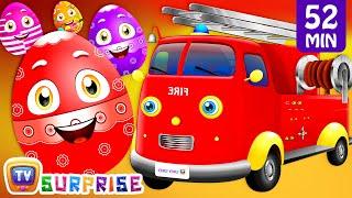 Learn Vehicles for Kids - Ambulance Fire Engine + More ChuChu TV Learning Videos SUPER COLLECTION 6