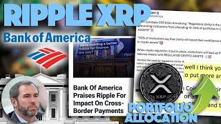 Ripple XRP White House Meeting w Ripple How Fast Will BoA Use XRP? & XRP Allocation Will Explode