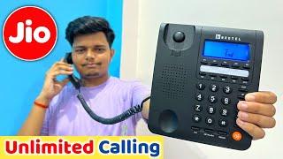 UNLIMITED CALLING  Best Landline Phone for Jio Fiber ft. Beetel M59