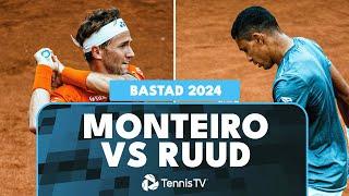 Thiago Monteiro Brilliant Performance Against Casper Ruud  Bastad 2024