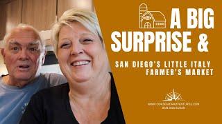 San Diego’s Little Italy Farmers Market #fulltimervlife #sandiegolittleitaly #sandiegoactivities