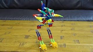 Building a Big Knex Robot from 17010 Knex Builder Basics in 4K