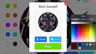 Custom skin tutorial with all borders  AGAR.IO MOBILE