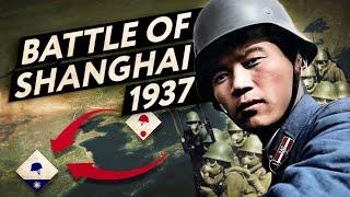 Japanese Invasion of China The Battle of Shanghai 1937 Sino-Japanese War Documentary