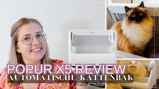 Popur X5 automatische kattenbak  Review  Mijn ervaring  Gwenn&Clean