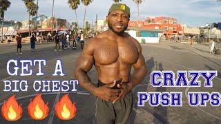 Jabar @Gfitactive  SHOWS THE DIFFERENT TYPES OF PUSH UPS YOU CAN DO TO GET A BIG CHEST