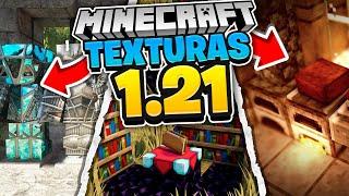 Los MEJORES 10 TEXTURE PACKS para MINECRAFT 1.21 JAVA BEDROCK y PEPAQUETE DE TEXTURAS 1.21.2