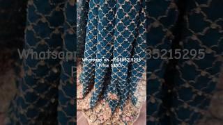 SKU ARNG-2977 The Imperial Blue Vol 2 Premium Designer SareeGeorgette CrystalsZari Embroidery