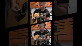 Smoke On The Water - Deep Purple #cover #gitar #akustik