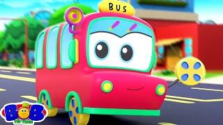 The Wheels on the Bus + More Vehicle Rhymes & Baby Songs