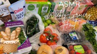 ASMR Weekly Grocery Haul